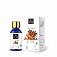 Good Vibes 100% Pure Cinnamon Essential Oil - 10 ml - Helps Reduce Dandruff, Lightens Scars & Blemishes - Cruelty Free