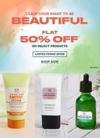 Thebodyshop Republic Day Sale: Flat 50% off on selected products + Get Free Tote Bag Worth Rs.1195 on Orders Above Rs.3999