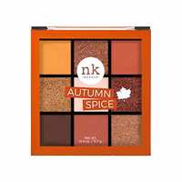 Nicka K Nine Color Eyeshadow Palette - Autumn Spice, Multicolor, 11 g @ 336