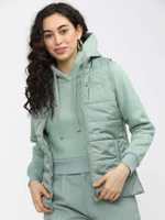 Tokyo Talkies Sleeveless Solid Women Jacket @421 