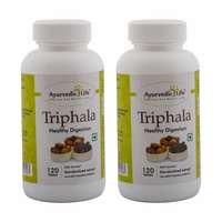 Ayurvedic Life Triphala Tablets 120 count Pack of 2, Natural