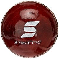 Amazon Brand - Symactive 4 Pc Leather Cricket Ball