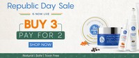 Moms Co Republic Day Sale : Buy 3, Pay for 2 + Free Facewash Worth Rs.299