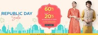  Pantaloons Republic Day Sale : Upto 60% Off + Get Extra 20% Off On 3000