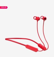 (loot) - Skullcandy Jib Plus S2JPW-M010 Wireless Bluetooth Neckband with Microphone (Red)