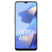 Oppo A16 (Royal Gold, 4GB RAM, 64GB Storage) with No Cost EMI/Additional Exchange Offers, Large