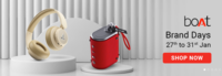 boAt Brand Days - Get Up to 82% off on Headphones, Speakers, etc (27th-31st Jan)