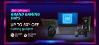 Amazon Grand Gaming Days - Up to 50% Off On Gaming Gadgets | 28th - 30th Jan