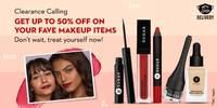 Sugar Cosmetics : Get Upto 50% off on eyeliners , foundations , Lipsticks & more