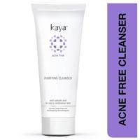 Kaya Clinic Acne Free Purifying Cleanser, Salicylic Acid face wash for pimple-prone, combination, oily skin, 100 ml

