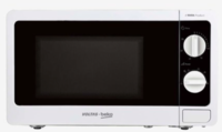 Voltas Beko MS20MPW10 20L Solo Microwave Oven (White)