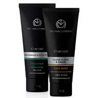 The Man Company Charcoal Face Scrub with Face Wash (BUY 1 GET 1 Free)