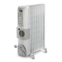DELONGHI 12 Fin Oil Filled Radiator Room Heater with Fan at best price so far-  8399