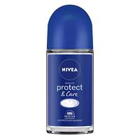 Nivea Protect & Care Deodorant Roll On for Unisex, 50 milliliters