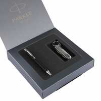 35% Coupon - Parker Profile Matte Black Ball Pen with Swiss Knife