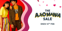 (Last Day) Ajio Mania Sale : 50 - 90% off + 10% off via Bank of Baroda Debit Cards