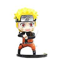 Trunkin Naruto Chibi Figures- Set B Naruto Figurine Merchandise for Anime Lovers (Size - 10 cm)