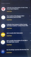 Get live mint, wall street journal, stock edge membership free for paytm first users 