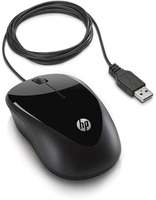 (Renewed) HP X1000 Wired Mouse (Black/Grey)