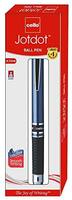 Cello Jotdot Ball Pen - Pack of 50 (Ink- Blue,body Color - Multiple)