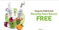 Get Rosehip Face Serum FREE worth 499 on orders above 499