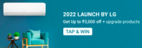 Tap And Win Up To ₹3000 Off : Mystery Box On 2022 Launch By Lg Get Up To 3,000 Off+ Upgrade Products.