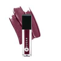 SUGAR Cosmetics - Smudge Me Not - Mini Liquid Lipstick - 17 Fiery Berry - 1.1 ml - Ultra Matte Liquid Lipstick, Transferproof and Waterproof, Lasts Up to 12 hours
