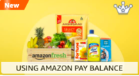 Amazon Fresh - Get flat Rs.150 back min order Rs.1500 using Amazon Pay Balance