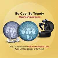 LG FN4 Bluetooth Truly Wireless in Ear Earbuds with Mic (Black)