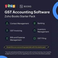 Zoho Books Starter: Accounting Software, Lifetime Plan