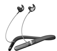 Boult Audio TCharge Wireless Earphone, 40H Playtime,Fast Charging, ENC, IPX5 Water Resistant (Black)