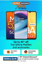  Get 10% instant discount on Federal credit card transactions makes any purchase Mobiles, Large Appliances, Furniture, TV, Electronics, Media, Home & Kitchen, Fashion