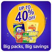 10% Instant Discount Upto Rs 500 with Amex Credit Cards on purchase of Rs.2000 or more from Amazon Fresh