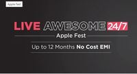 Croma Apple Fest Lowest Prices on Apple Devices | bank discount | Upto 10000 Cashback