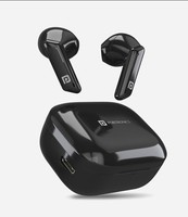 PortronicsBlack Harmonics Twins 11 Smart TWS Bluetooth 5.1 Earbuds