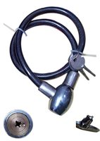 Rudra Automobiles RACBloc Cable Lock (Random Colour)