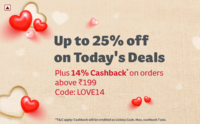 Licious 14% Cashback on orders above ₹200 + 10% Off using Cred Pay