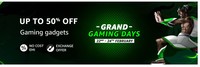 Amazon Grand Gaming Days - Up to 50% Off On Gaming Gadgets | 22th - 24th Feb