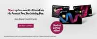 Axis Bank Lifetime Free Credit Card (No Annual & Joining Fee) Limited Period Offer !!!