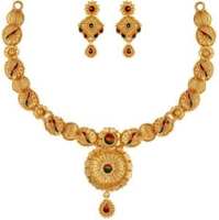 Alloy Jewel Set  (Gold)
