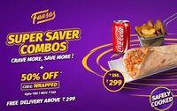 Faasos - Get Up to 50% Off on Super Saver Combos