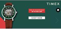 Timex End Of Season Sale - Up to 40% Off