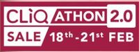 CLiQathon 2.0 Sale -Upto 85% off on Fashion, Electronic and more + Up to 1750 Instant Discount SBI Credit Card 