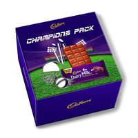 50% off : Cadbury Milk Chocolates Champion's Box, 390g, 4 Count (Pack Of 1)  at 250 