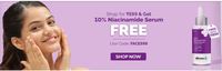  Shop For 599, Get 10% Niacinamide Face Serum 50ml Worth ₹899 Free