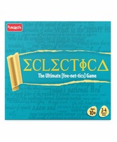 Funskool Games - Eclectica, The Ultimate foe-net-Ticks Game, Educational & Word Based Game for Kids and Family, 2 - 4 Players, 10 and Above