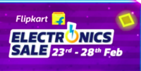 Flipkart Electronics Sale (23-28 Feb) - Up To 80% Off & 10% Discount With Idfc Bank, Slice Visa & Yes Bank Credit Card.