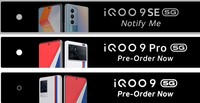  [Pre Order] IQOO 9 Series Starting From ₹33990 + Up To ₹6000 Icici Bank Offer + Up To ₹4000 Exchange Bonus
