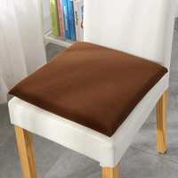 REMSY-1 Piece Luxury Memory Foam Dining Chair Square Cushion Pad / car seat pad-18x18x1.65 inch