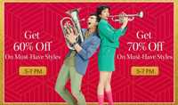 Myntra Clearance Sale - Get up to 75% off on Must - Have Styles (5-7PM)